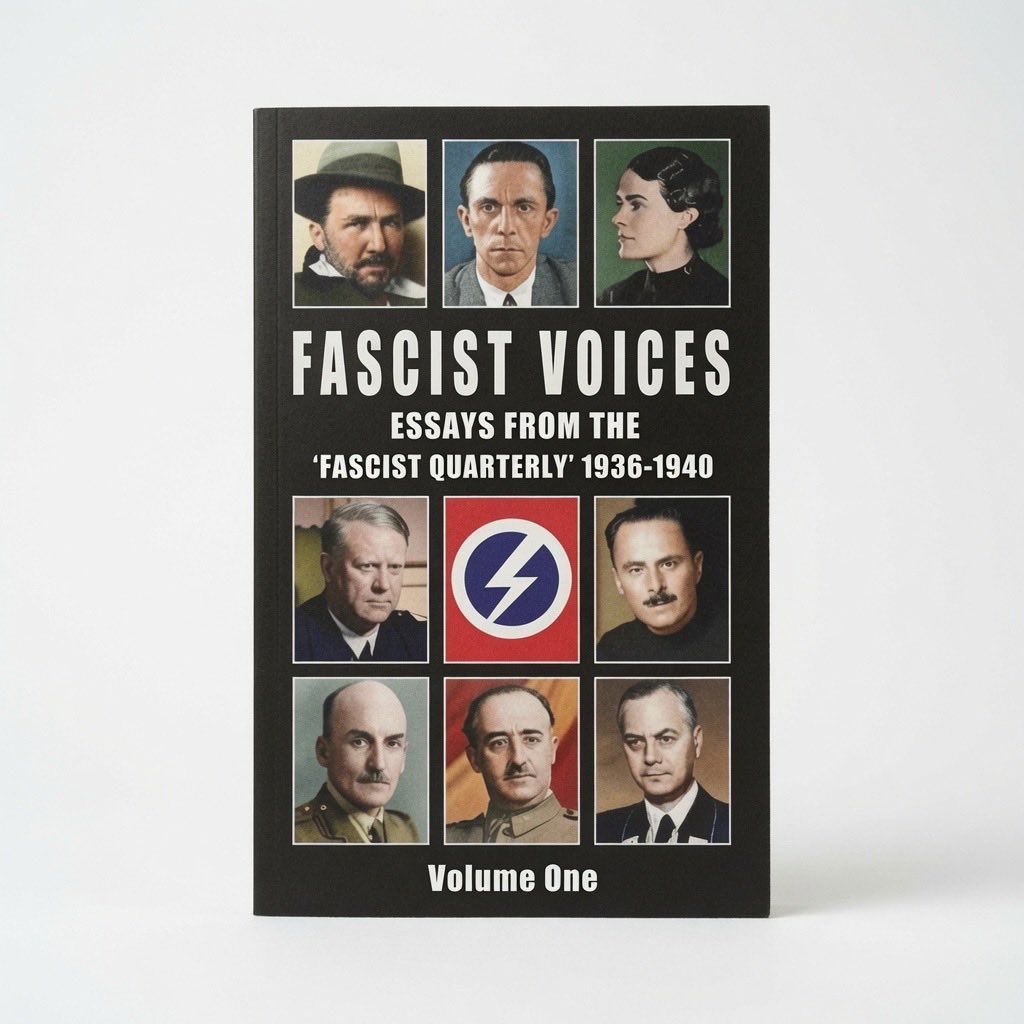 Fascist Voices: Essays from the 'Fascist Quarterly' 1936-1940 - Vol 1 - Paperback