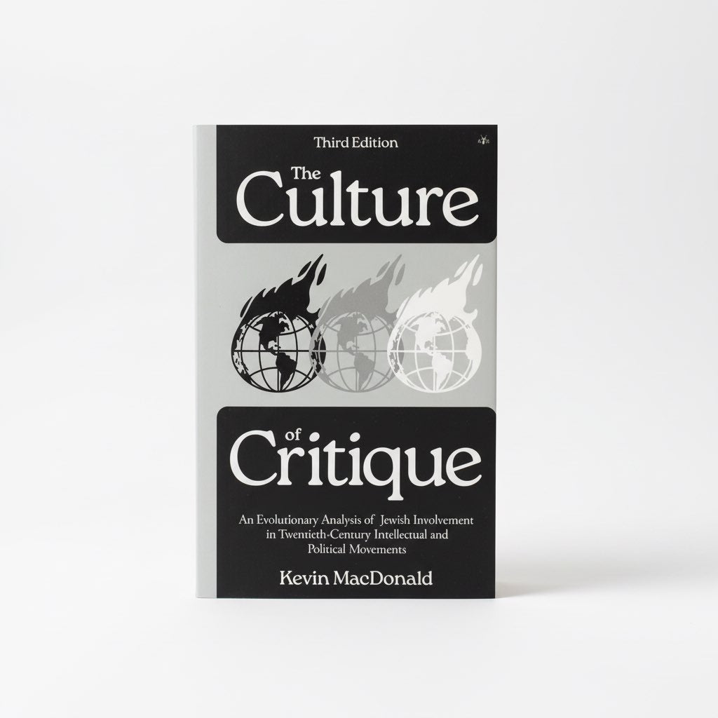 The Culture of Critique: An Evolutionary Analysis of Jewish Involvement in Twentieth-Century Intellectual and Political Movements - Paperback