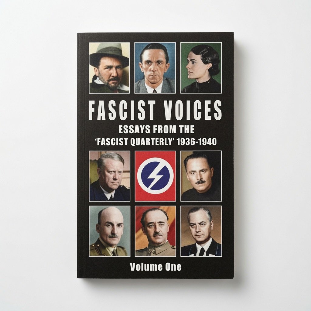 Fascist Voices: Essays from the 'Fascist Quarterly' 1936-1940 - Vol 1 - Paperback