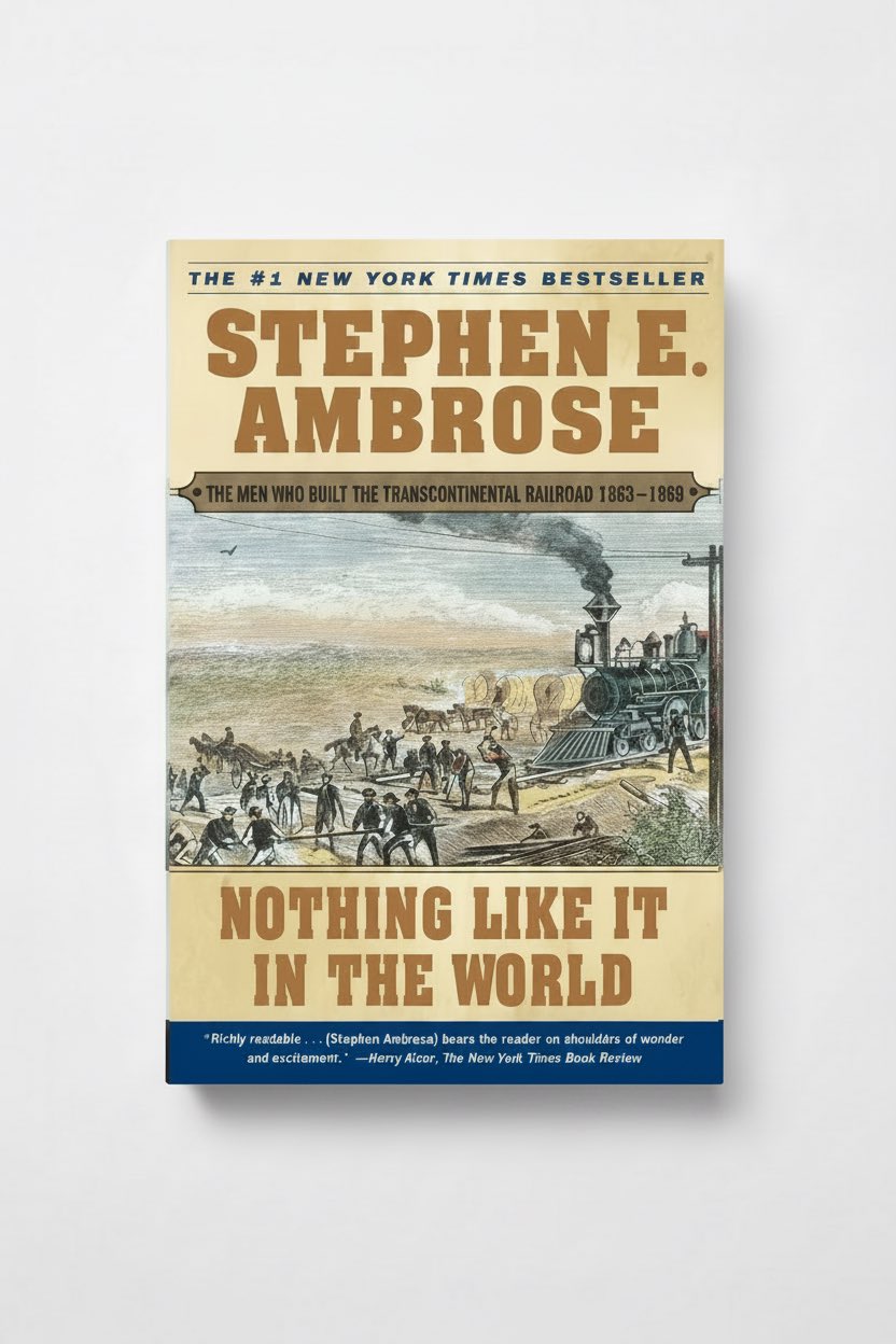 Nothing Like It in the World: The Men Who Built the Transcontinental Railroad 1863-1869 - Paperback