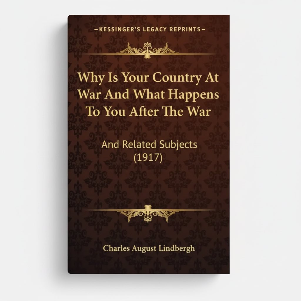 Why Is Your Country At War And What Happens To You After The War: And Related Subjects (1917) - Paperback