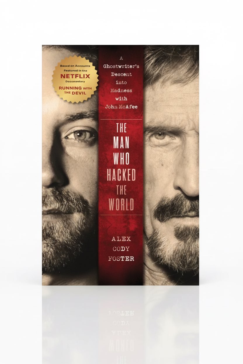 The Man Who Hacked the World: A Ghostwriter's Descent Into Madness with John McAfee - Hardcover
