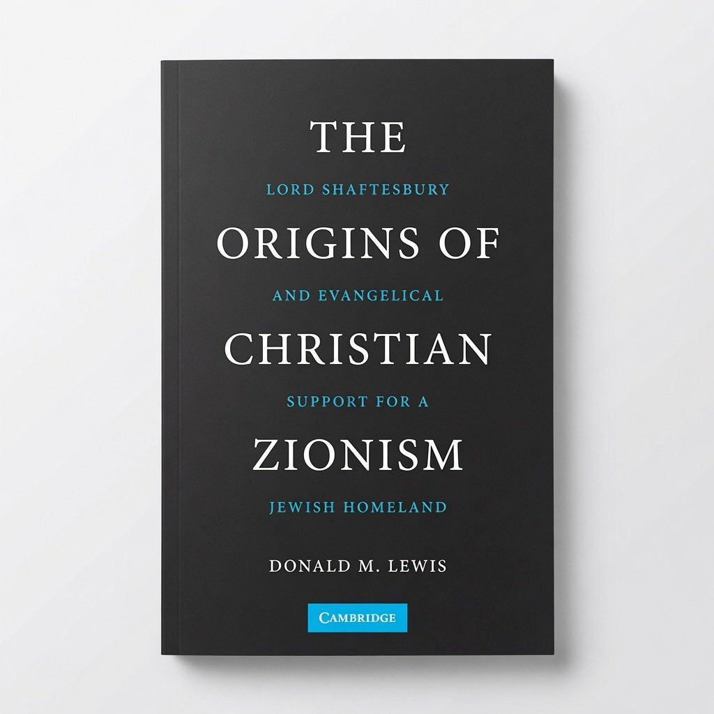 The Origins of Christian Zionism: Lord Shaftesbury and Evangelical Support for a Jewish Homeland - Paperback