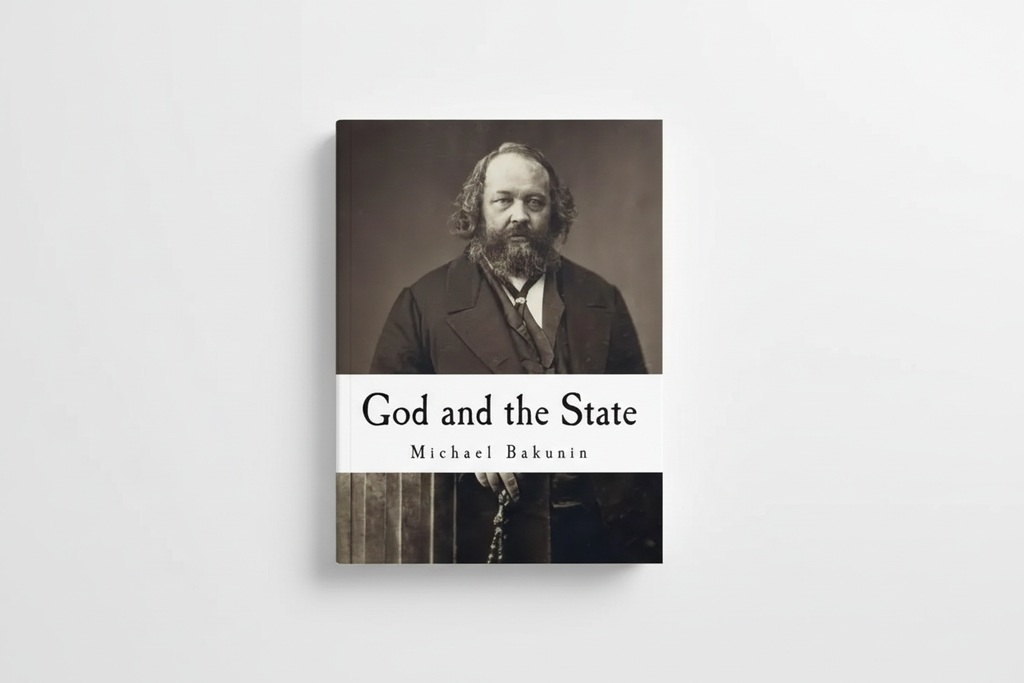 God and the State overhead flat lay
