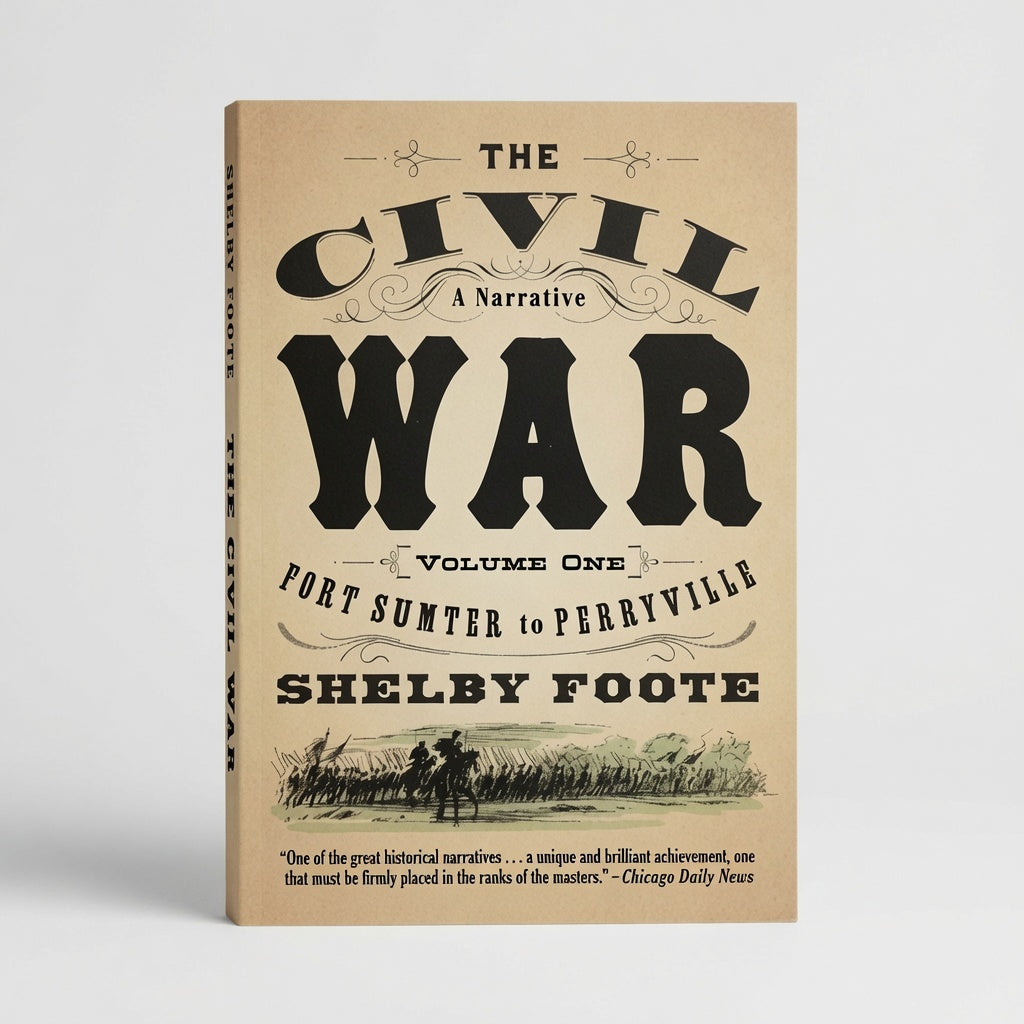The Civil War: A Narrative: Volume 1: Fort Sumter to Perryville - Paperback