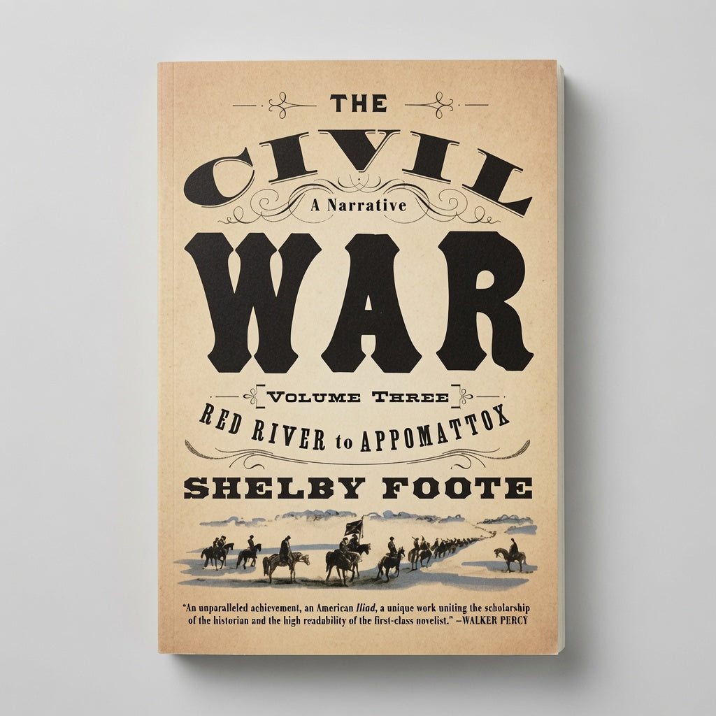 The Civil War: V3 Red River to Appomattox - Paperback