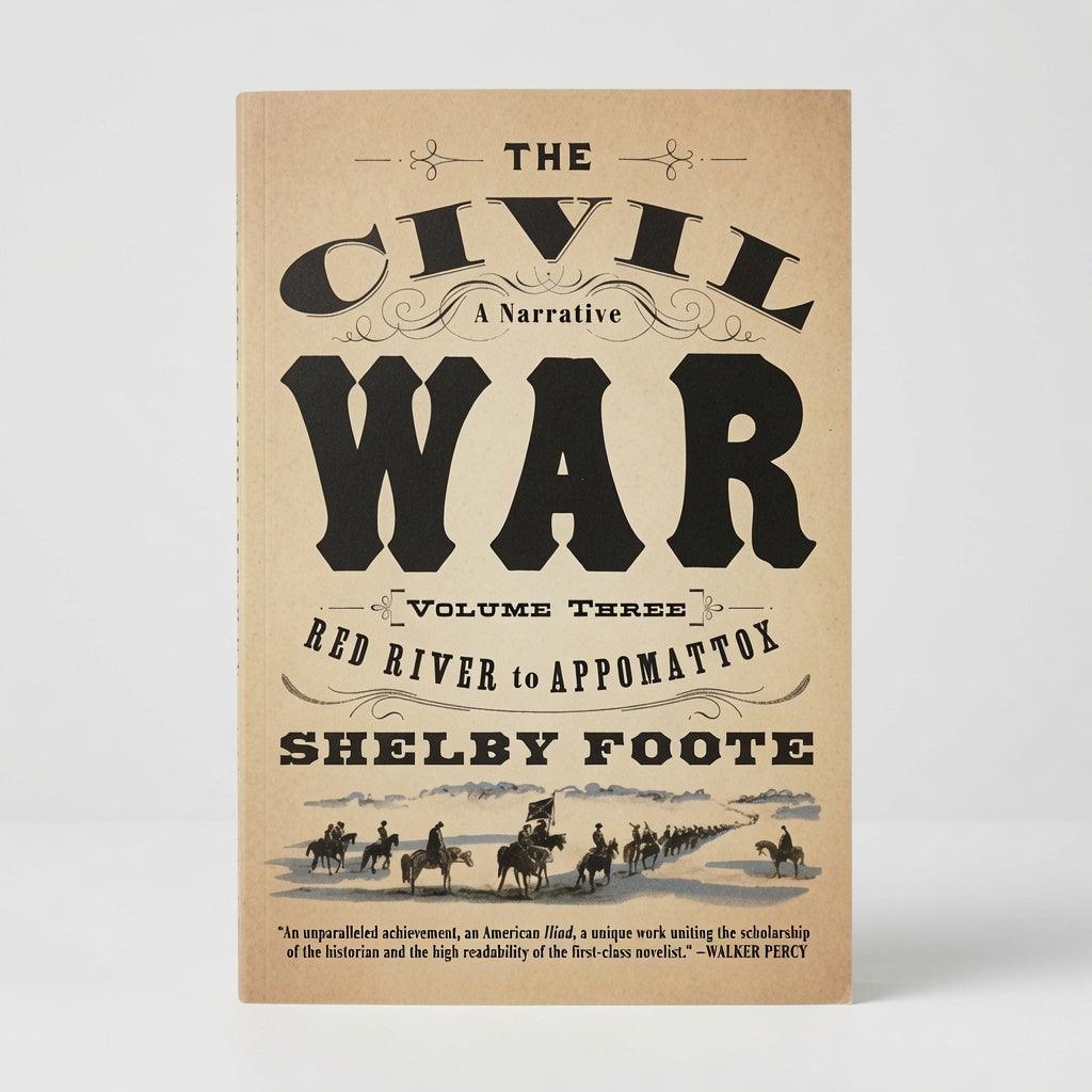 The Civil War: V3 Red River to Appomattox - Paperback