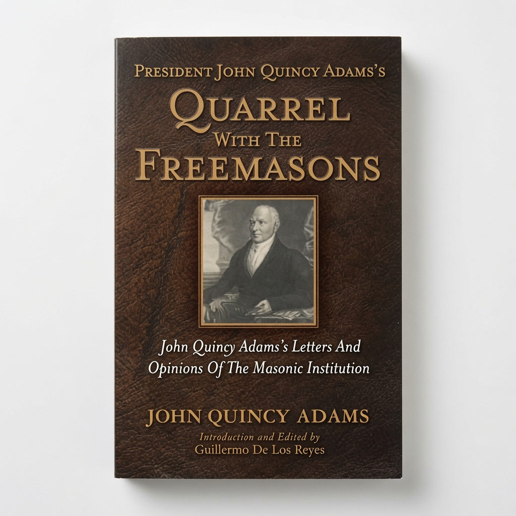 President John Quincy Adams's Quarrel With The Freemasons: John Quincy Adams's Letters And Opinions Of The Masonic Institution - Paperback