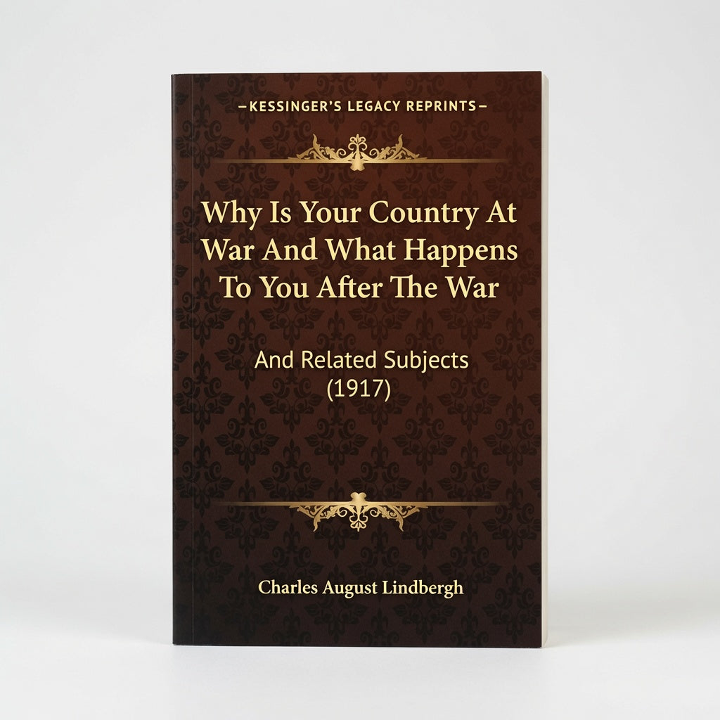 Why Is Your Country At War And What Happens To You After The War: And Related Subjects (1917) - Hardcover