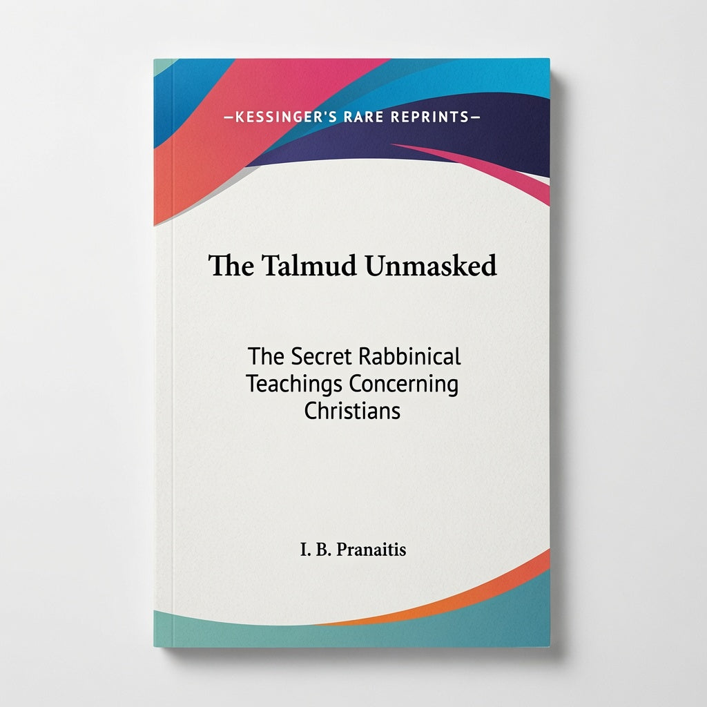 The Talmud Unmasked: The Secret Rabbinical Teachings Concerning Christians - Hardcover