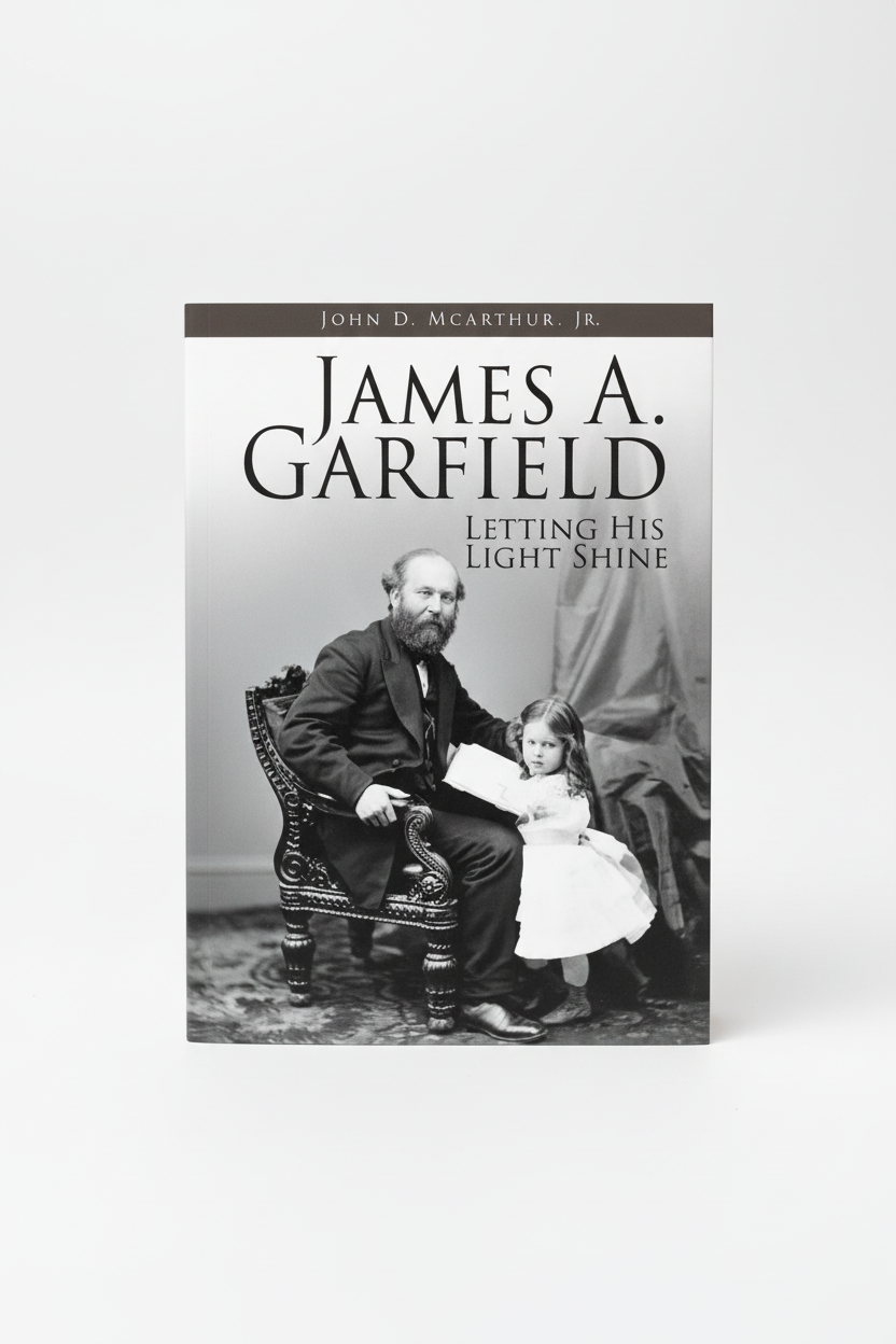 James A. Garfield standing upright