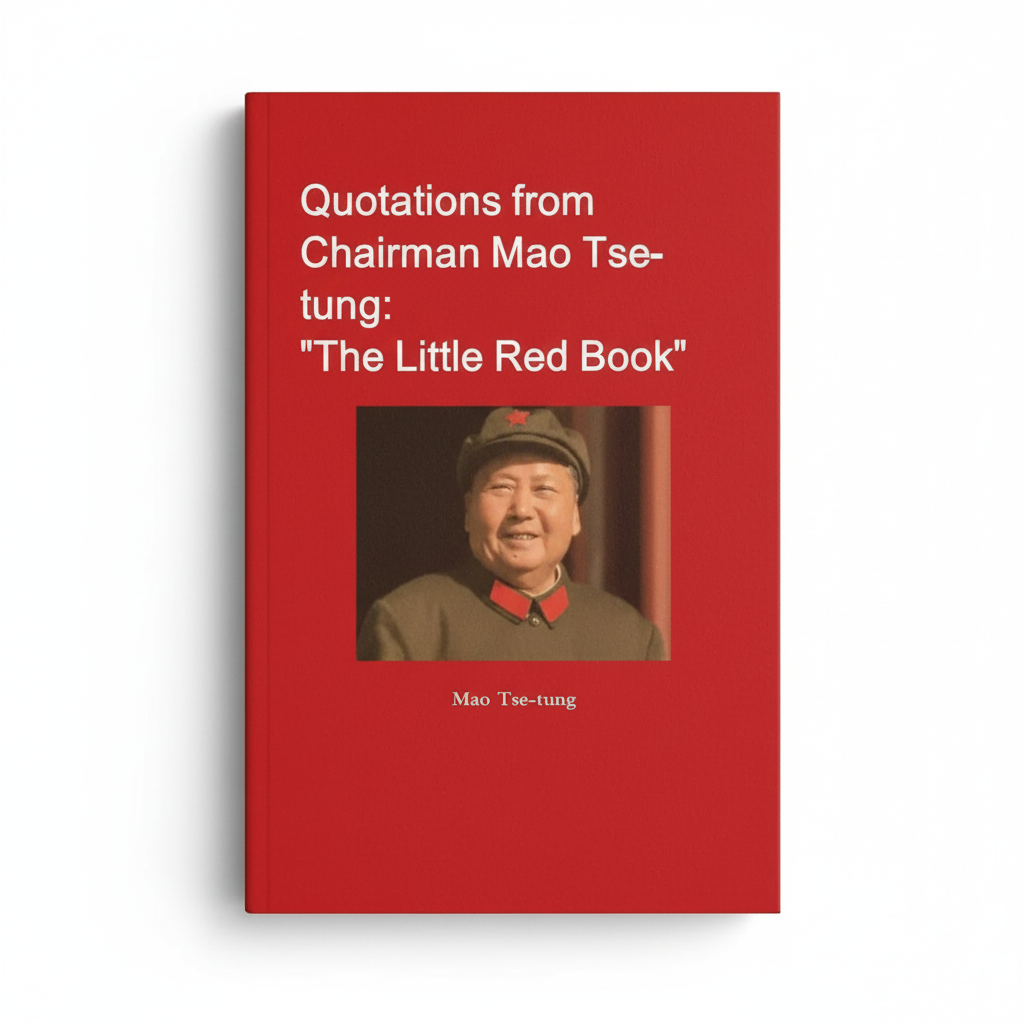 Mao Little Red Book overhead