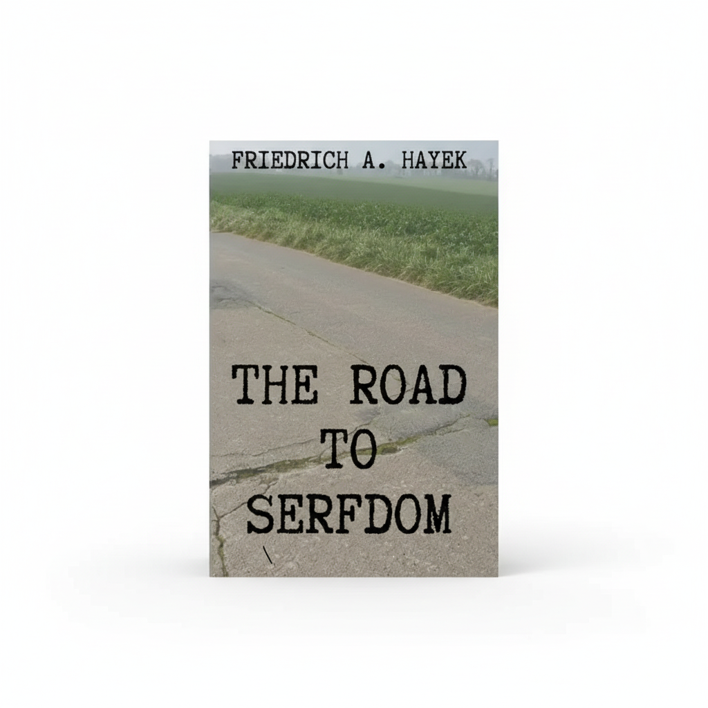 Road to Serfdom book standing
