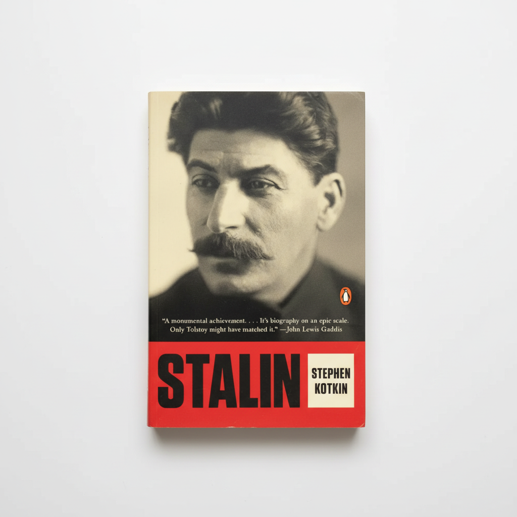 Stalin book overhead
