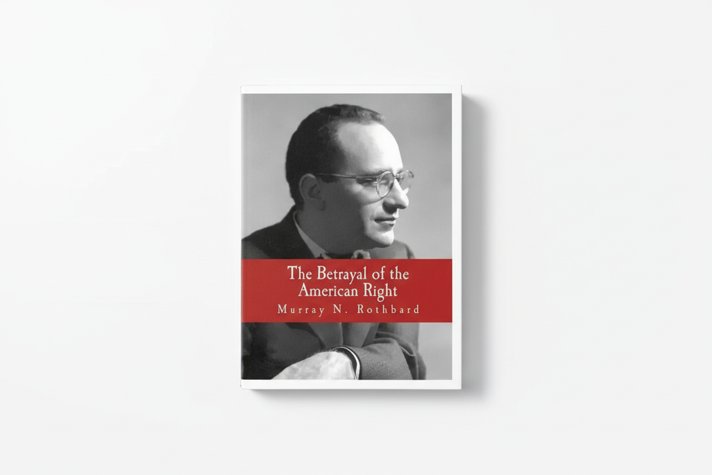 The Betrayal of the American Right overhead flat lay