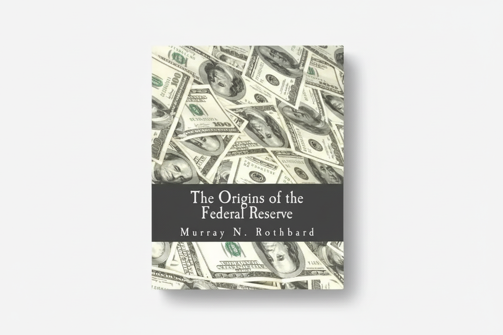 The Origins of the Federal Reserve overhead flat lay