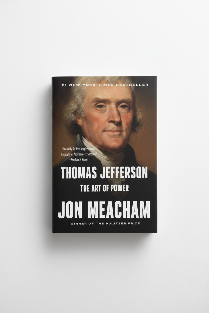 Thomas Jefferson: The Art of Power - Overhead Flat Lay Studio Shot