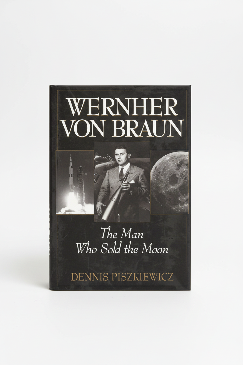 Wernher Von Braun standing upright